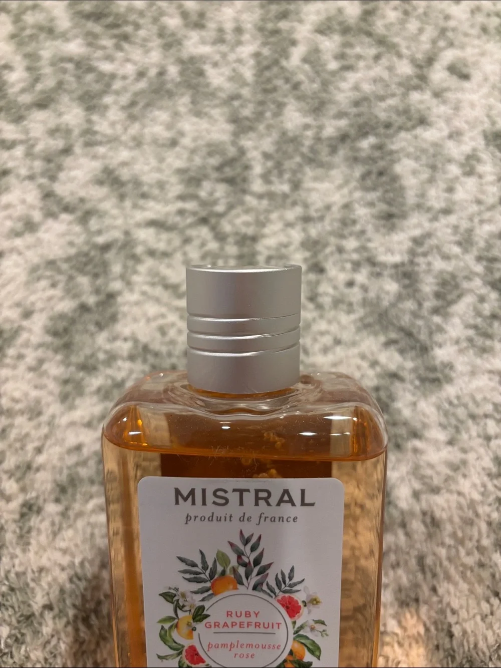 Mistral Ruby Grapefruit Scented Luxury Body Wash NWT 10oz Made in France